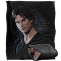Multicoloured - Side - Vampire Diaries Interesting Things Damon Blanket