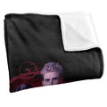 Multicoloured - Back - Vampire Diaries Damon, Stefan, Elena Blanket