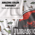 White - Lifestyle - Jurassic World Sketch Blanket