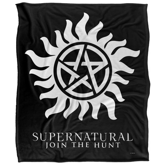 Multicoloured - Front - Supernatural Logo Blanket