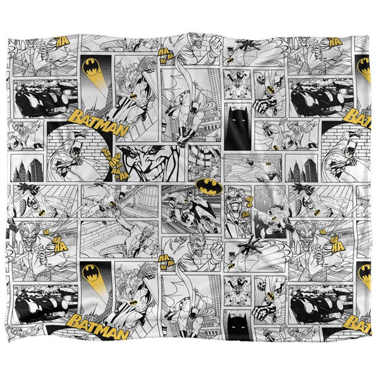 Multicoloured - Front - Batman Action Panels Blanket
