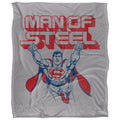 Multicoloured - Front - Superman Man Of Steel Blanket