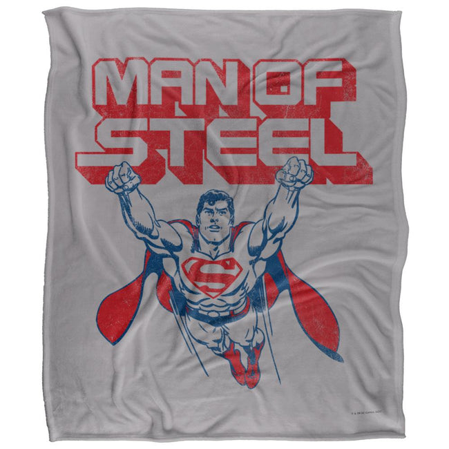 Multicoloured - Front - Superman Man Of Steel Blanket