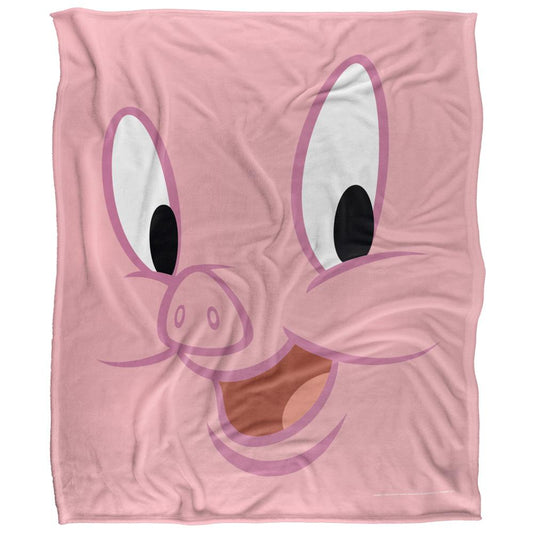 Multicoloured - Front - Looney Tunes Porky Pig Blanket