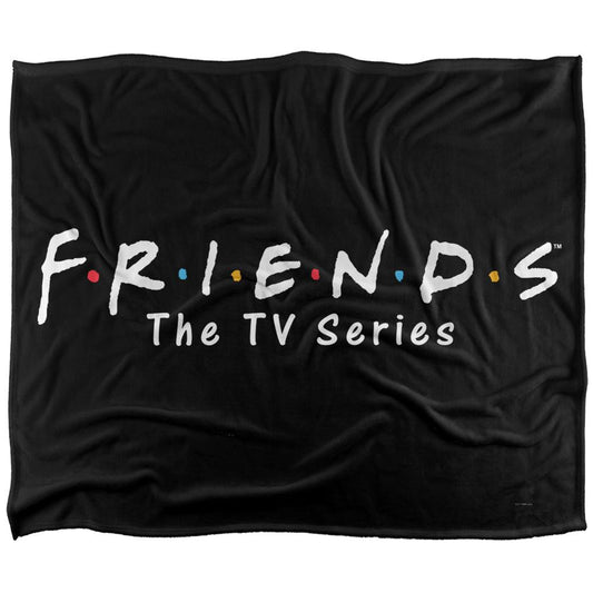 Multicoloured - Front - Friends Logo Blanket