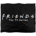 Multicoloured - Front - Friends Logo Blanket