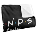 Multicoloured - Back - Friends Logo Blanket
