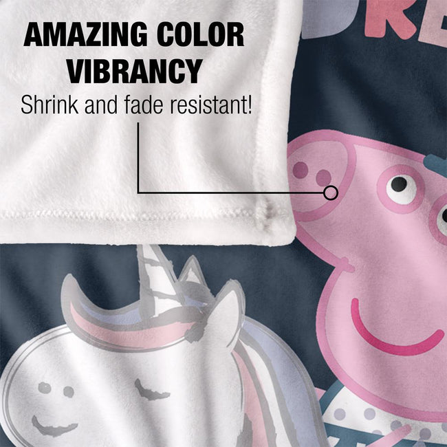 White - Lifestyle - Peppa Pig Little Dreamer Blanket
