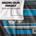 Multicoloured - Lifestyle - Chevrolet 1967 Camaro Blanket