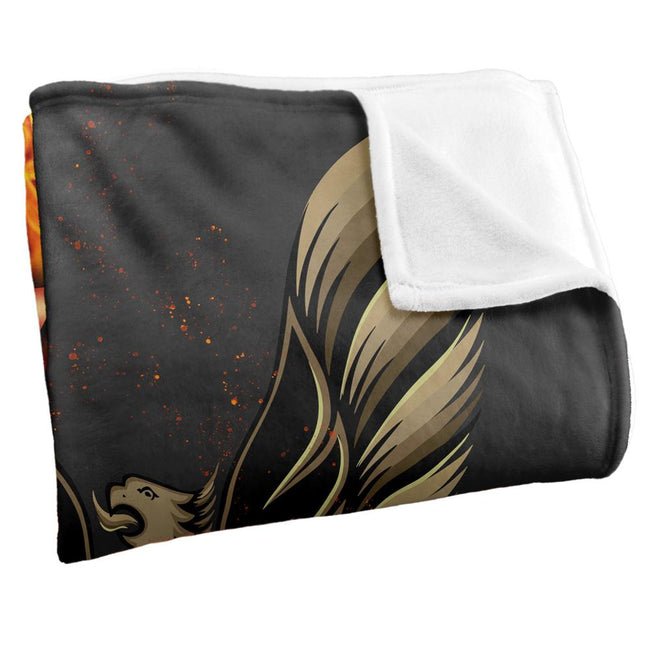 Multicoloured - Back - Pontiac Firebird Flames Blanket