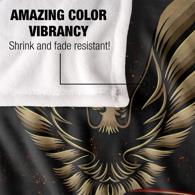 Multicoloured - Lifestyle - Pontiac Firebird Flames Blanket