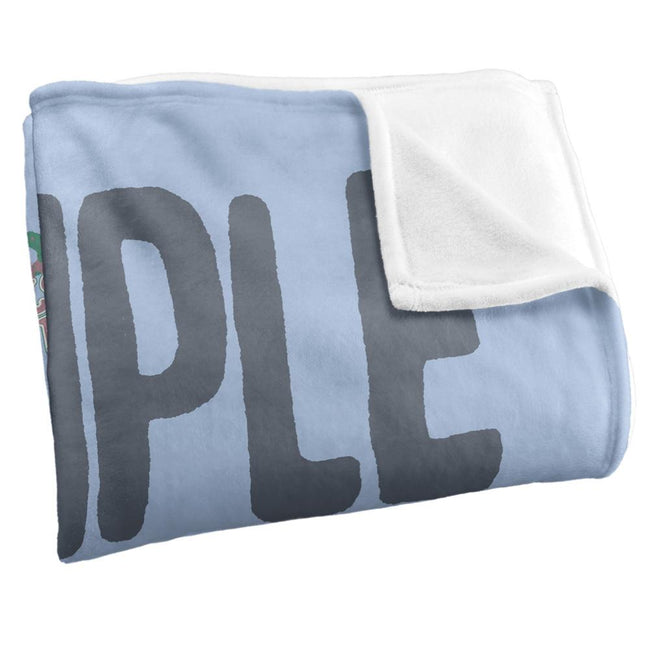 Multicoloured - Back - A Christmas Story Triple Dog Dare Blanket