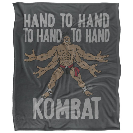 Multicoloured - Front - Mortal Kombat Hand To Hand Goro Blanket