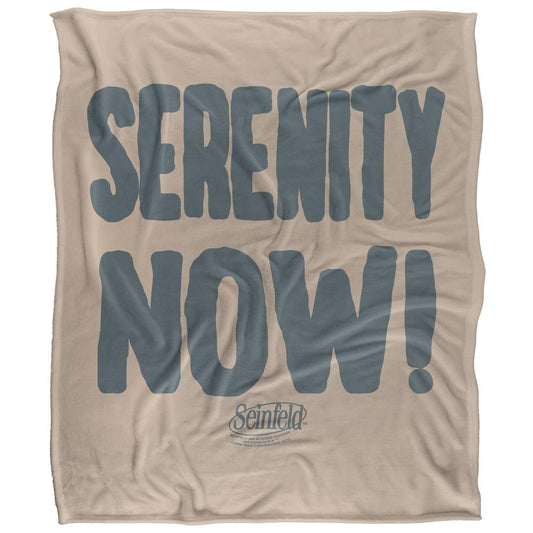 Multicoloured - Front - Seinfeld Serenity Now! Blanket
