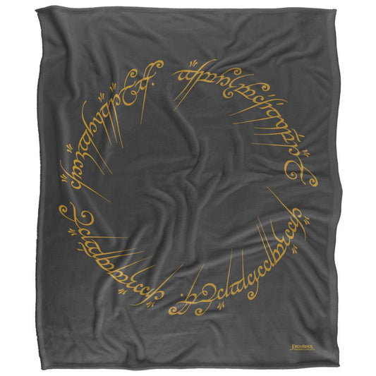 Multicoloured - Front - Lord Of The Rings The One Ring Blanket