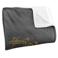 Multicoloured - Back - Lord Of The Rings The One Ring Blanket