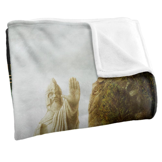 Multicoloured - Back - Lord Of The Rings Fellowship Movie Poster Blanket