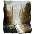 Multicoloured - Side - Lord Of The Rings Fellowship Movie Poster Blanket