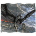 Multicoloured - Front - Lord Of The Rings Dragon Blanket