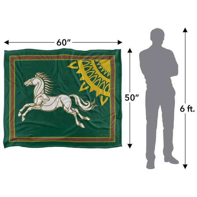 Multicoloured - Pack Shot - Lord Of The Rings Rohan Horse Blanket