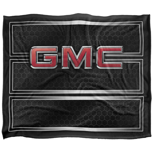 Multicoloured - Front - GMC Grill Logo Blanket