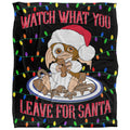 Multicoloured - Front - Gremlins Watch What You Leave Gizmo Blanket