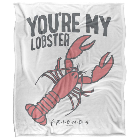 Multicoloured - Front - Friends You´re My Lobster Blanket