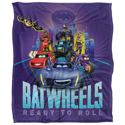 Multicoloured - Front - Batwheels Ready To Roll Blanket