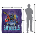 Multicoloured - Pack Shot - Batwheels Ready To Roll Blanket