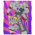 White - Front - Transformers Megatron Blanket