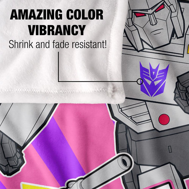 White - Lifestyle - Transformers Megatron Blanket