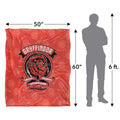 Multicoloured - Pack Shot - Harry Potter Courage, Bravery, Determination Gryffindor Blanket