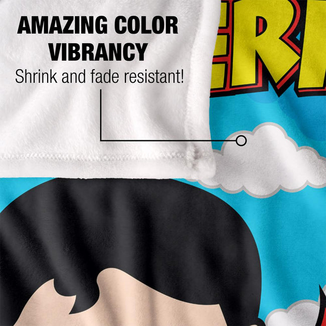 Multicoloured - Lifestyle - Superman Chibi Blanket