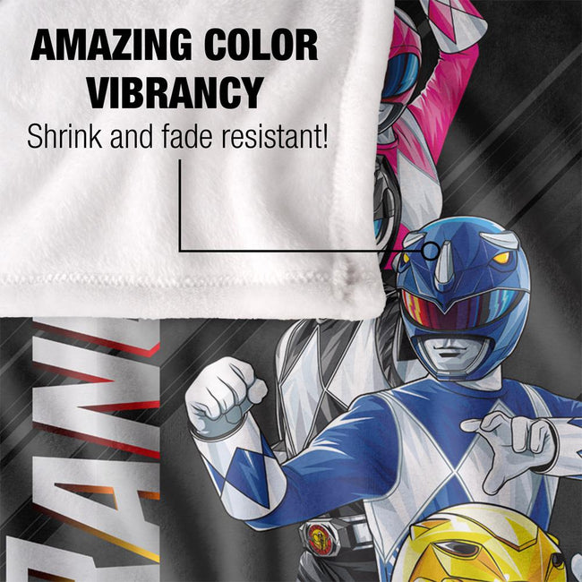 Multicoloured - Lifestyle - Power Rangers Stacked Blanket