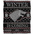Multicoloured - Front - Game Of Thrones Winter Is Coming Fair Isle Blanket