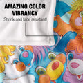 Multicoloured - Lifestyle - Popples Group Shot Blanket