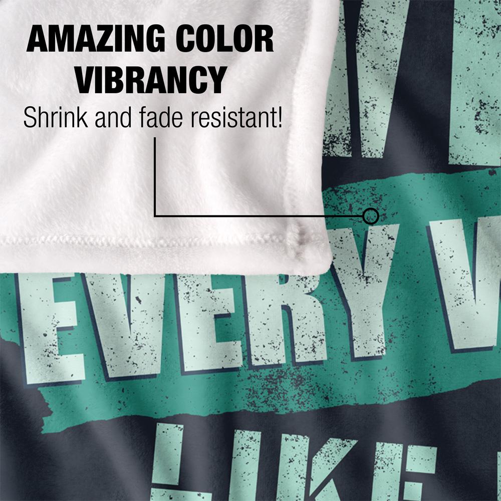Multicoloured - Lifestyle - Shark Week Live Every Week Blanket
