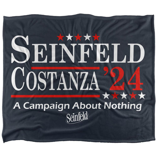 Multicoloured - Front - Seinfeld Seinfeld Costanza 24 Blanket