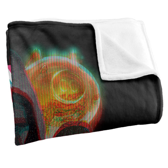 Multicoloured - Side - Squid Game Group Shot Front Man Blanket