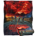 Multicoloured - Back - Stranger Things Stranger Things Mind Flayer Mind Flayer Blanket