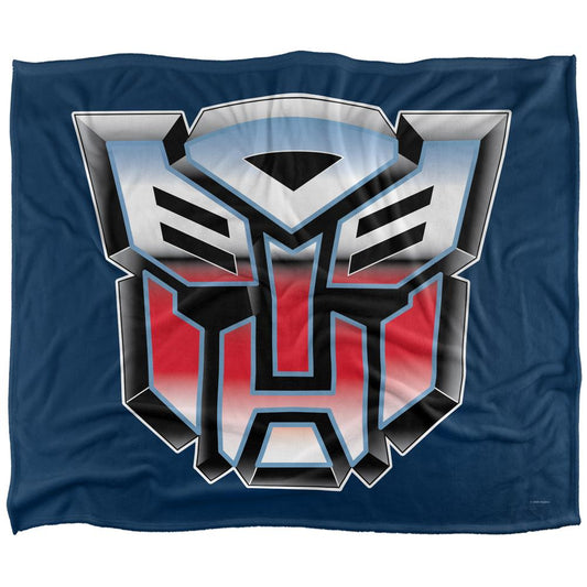 Multicoloured - Front - Transformers Airbrush Logo Blanket