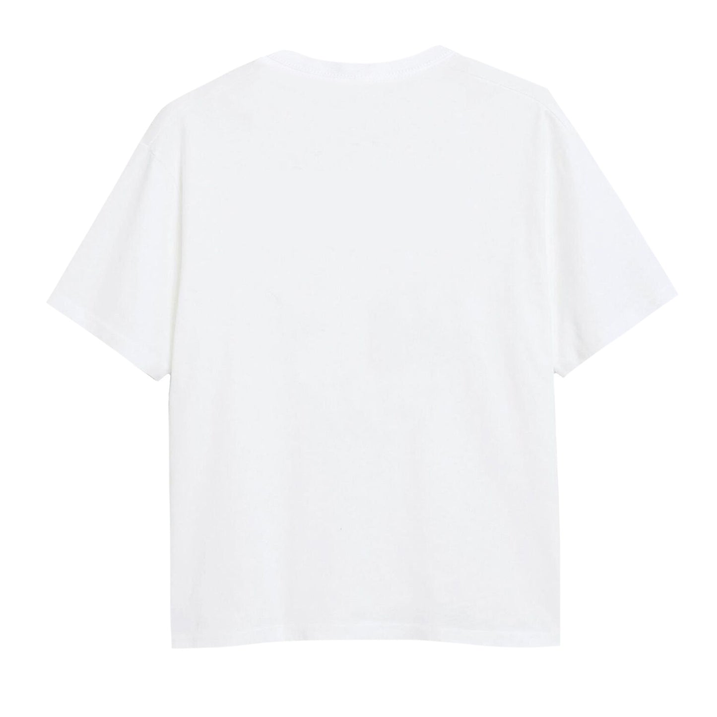 White - Back - E.T. the Extra-Terrestrial Girls With Flowers T-Shirt