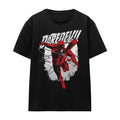 Black - Front - Daredevil Unisex Adult Nunchucks T-Shirt