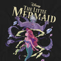 Black - Pack Shot - Little Mermaid Unisex Adult Ariel & Ursula Anime T-Shirt