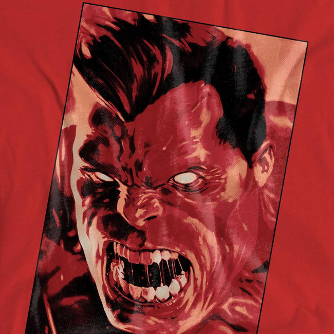 Red - Lifestyle - Marvel Unisex Adult Red Hulk Roar T-Shirt