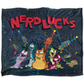 Multicoloured - Front - Space Jam Nerdlucks Blanket