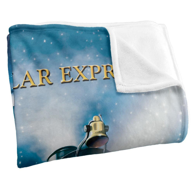 Multicoloured - Back - The Polar Express Movie Poster Blanket