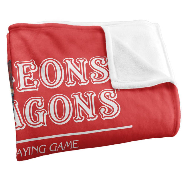 White - Side - Dungeons & Dragons Basic Rules Cover Blanket