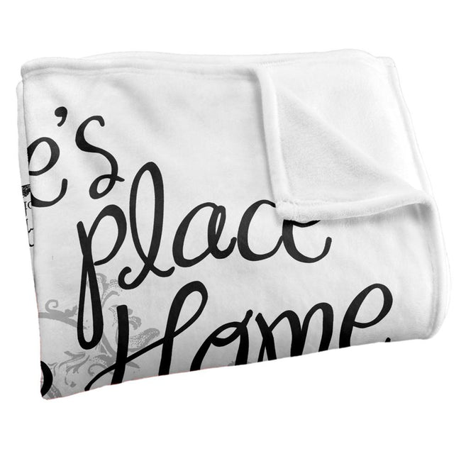 Multicoloured - Back - The Wizard Of Oz Theres No Place Like Home Ruby Slippers Blanket