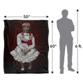 Multicoloured - Pack Shot - Annabelle Doll Blanket